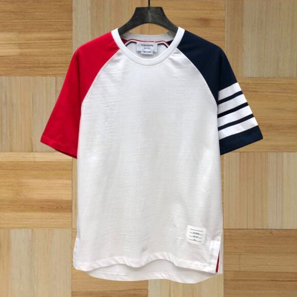 Thom Browne Tops - Thom Browne Women's White Short Sleeve